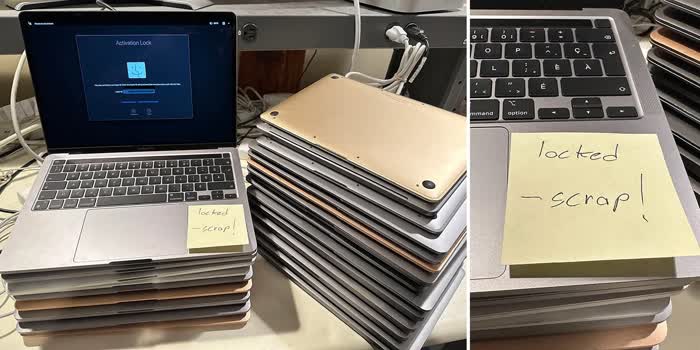 Alcuni PC portatili resi inutilizzabili dall'activation lock di Apple
