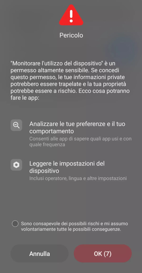 Avviso Android sulle app Bancoposta e PostePay