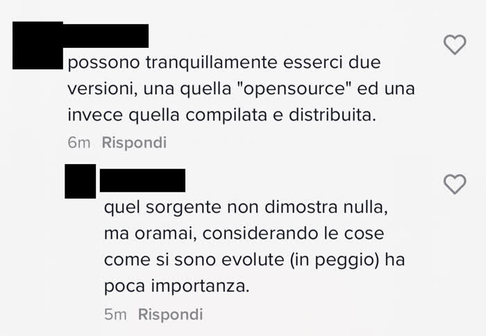 App Immuni non sicura: seconda domanda sulla verifica del sorgente dell'app