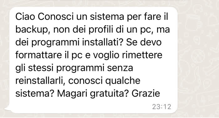 Clonare il disco di un PC - Richiesta di Cosa di Computer