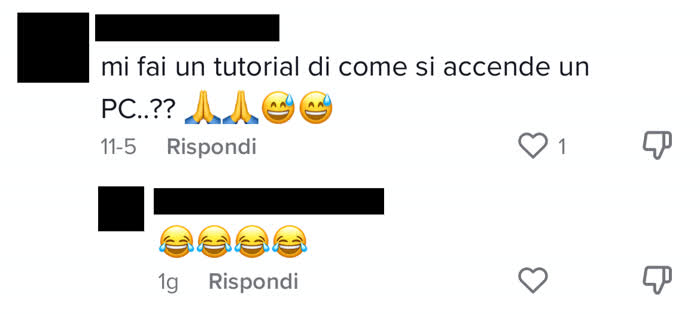 Mi hanno chiesto come accendere il computer