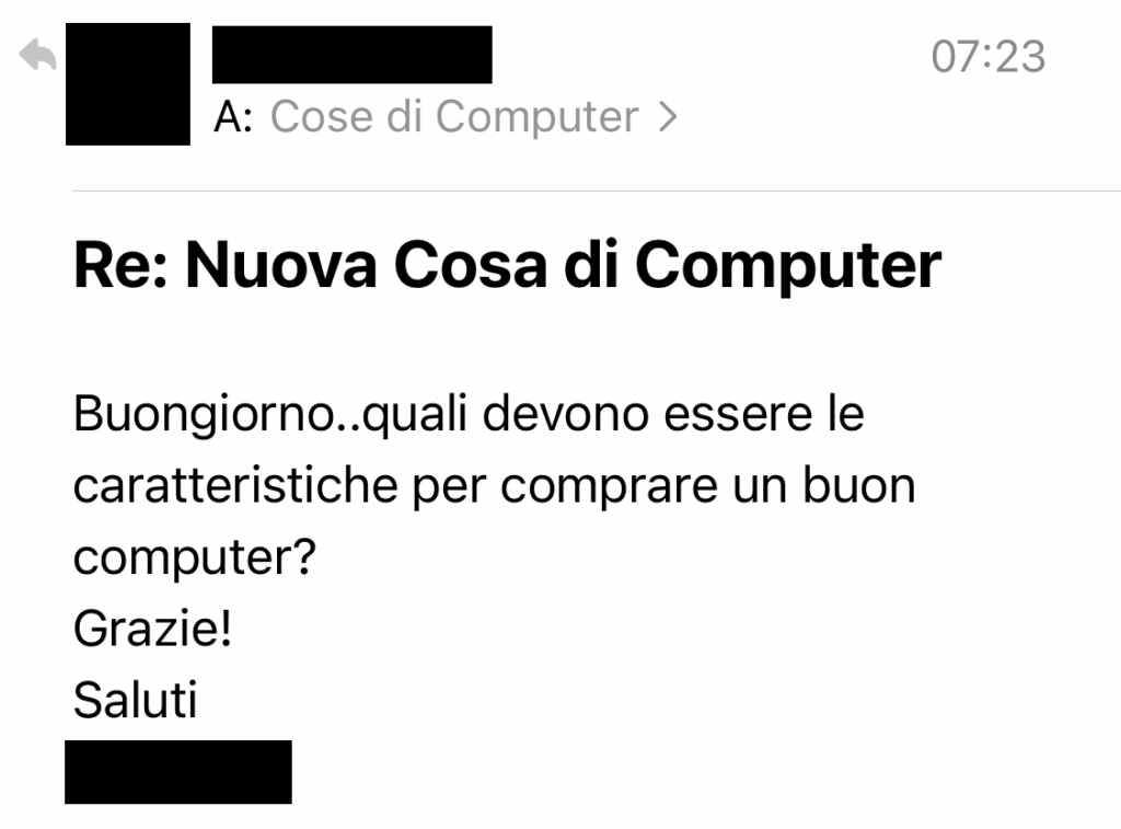 Consigli per acquistare un PC