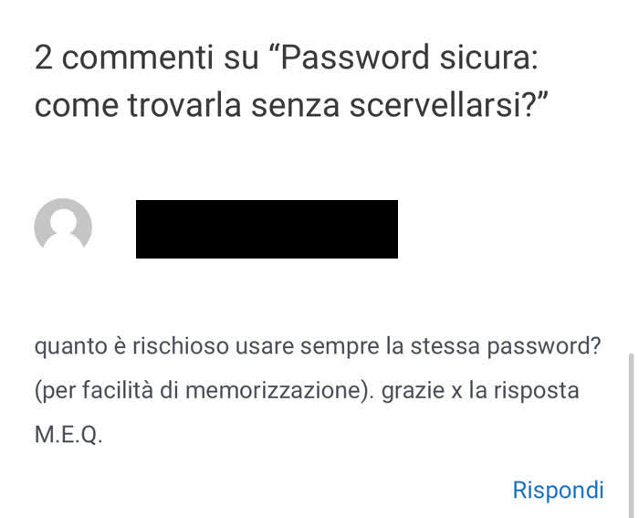 Consigli per una password sicura