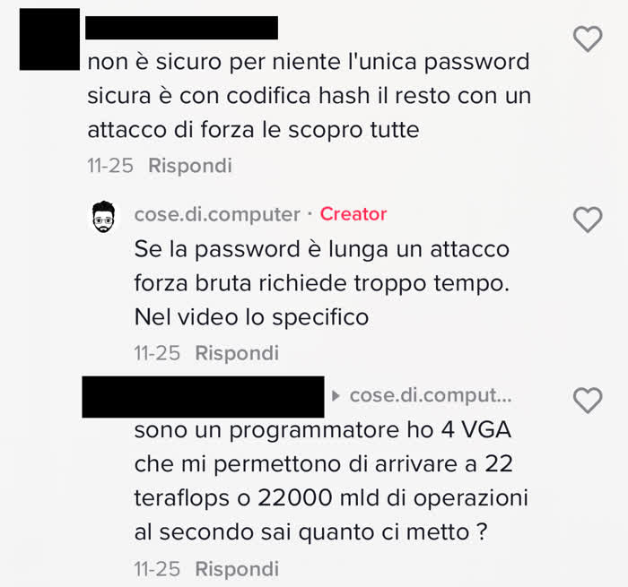 Cosa significa ingegneria sociale - Risposta ad un commento ricevuto su TikTok