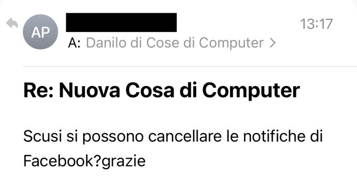 Cosa sono le notifiche - Domanda su come cancellare le notifiche di Facebook