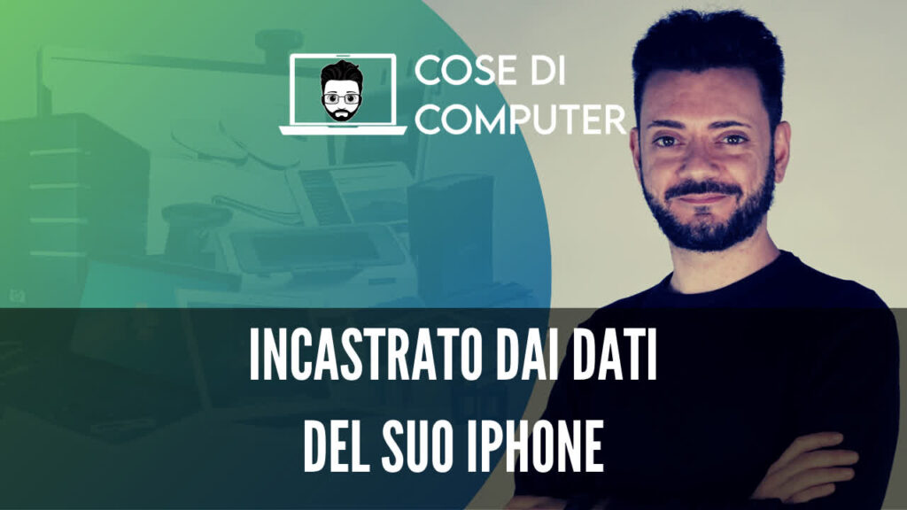 Incastrato dai dati del suo iPhone