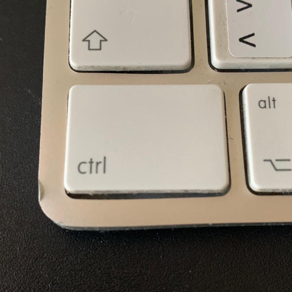 Informatica di base - Tasto CTRL di un computer portatile