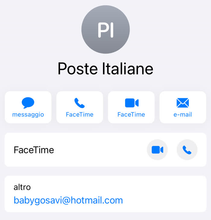 Email false da Poste Italiane: il vero indirizzo mittente