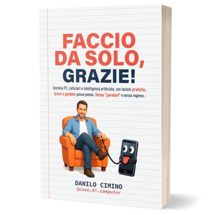 Faccio da solo, grazie!