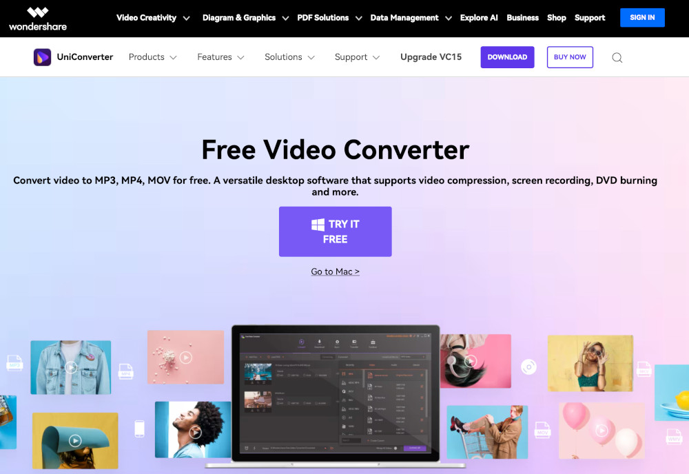 I 5 migliori programmi per convertire MKV in AVI: Wondershare Free Video Converter