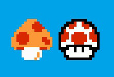 Fungo di Super Mario coi lego: confronto tra i funghi dei videogiochi di Mario