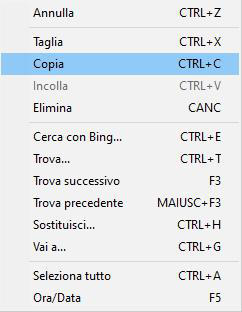 Informatica di base - Menu "File" di Blocco Note
