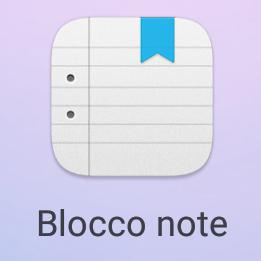 Informatica di base - Icona del'app Blocco Note di Android