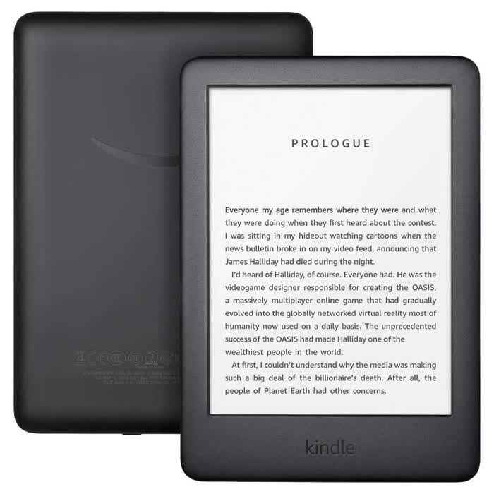 Prestare un eBook - Immagine di un lettore Amazon Kindle