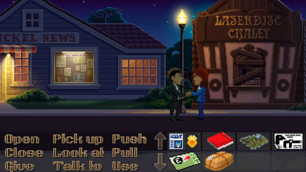 Screenshot di Thimbleweed Park